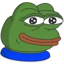 Pepe the frog @pepetopfrog